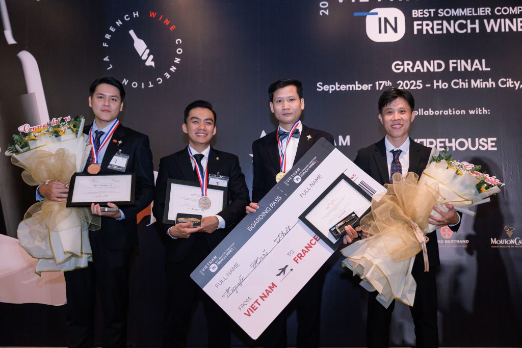 Vietnam Best Sommelier in French Wine 2025