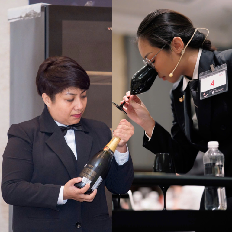 Sommelier me con Huong Le va Nhat Anh