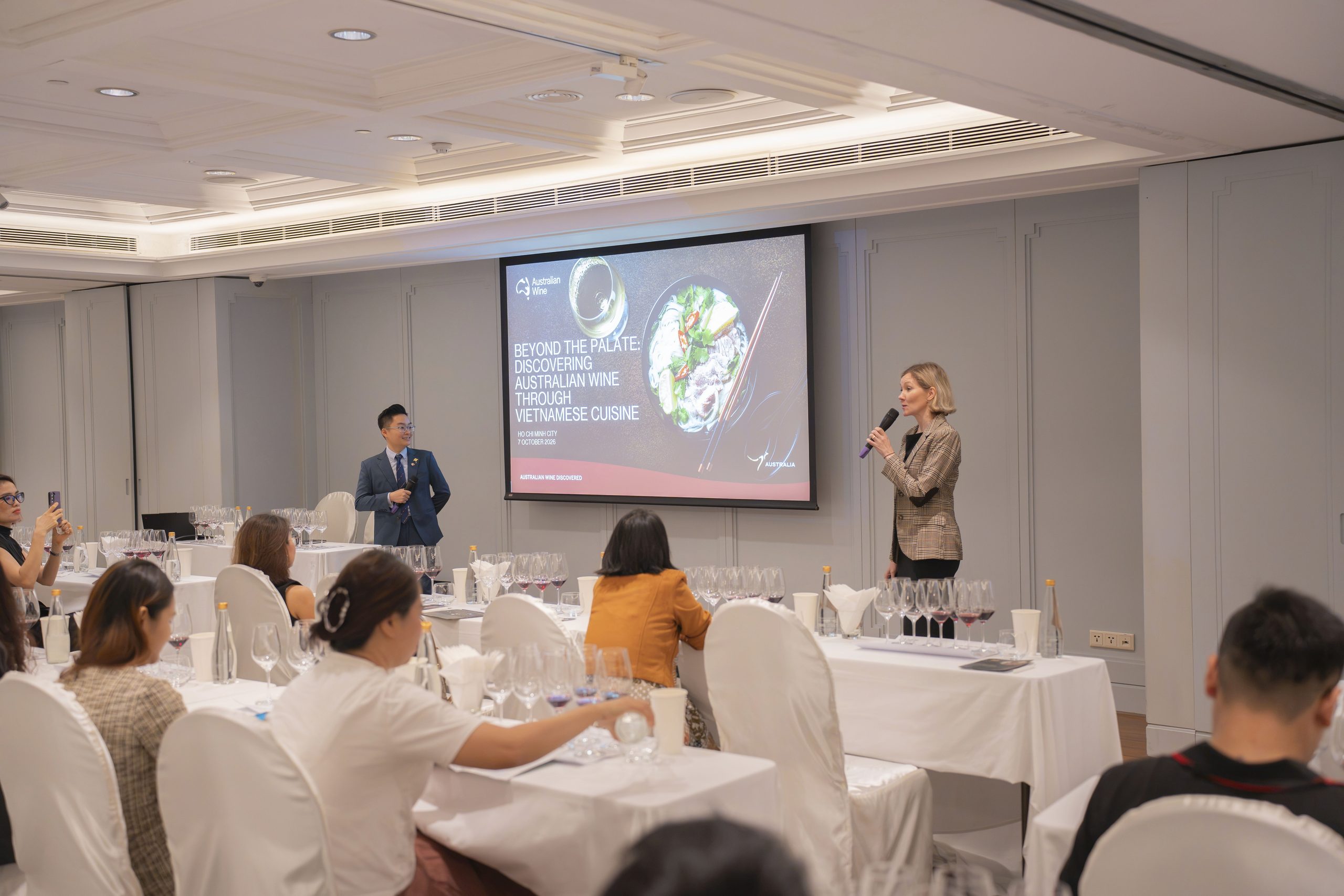 Australian wine paired with Vietnamese cuisine at Australian Wine Showcase 2026